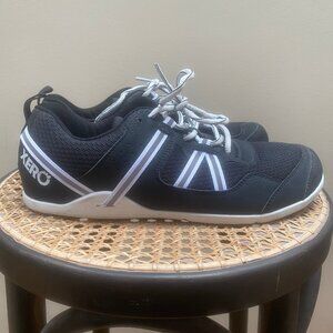 Xero Prio Minimalist Running Shoes Mens - Size10.5 Black Mesh Trainers Barefoot